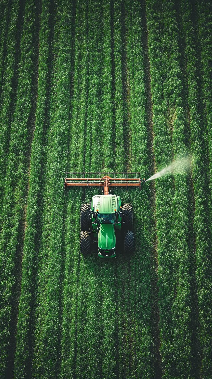 Operación agroindustrial en campo