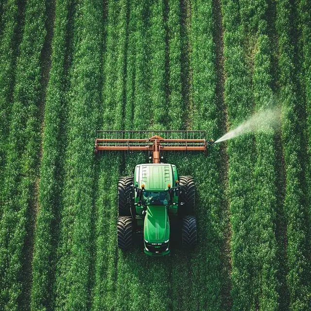 Operación agroindustrial en campo
